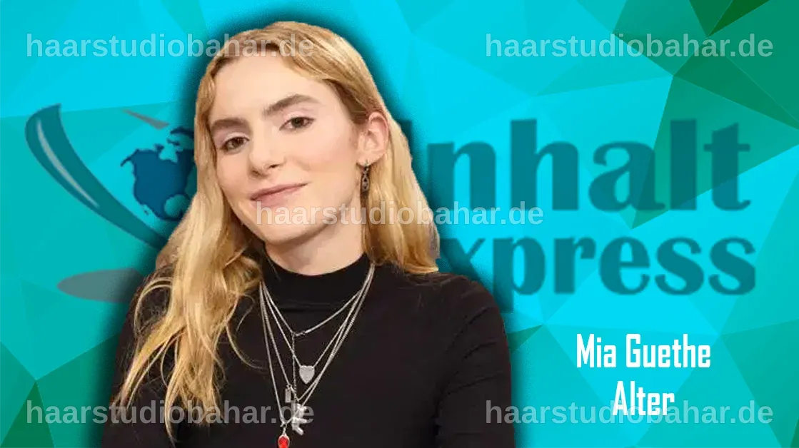 Mia Güthe, eine bekannte Sportjournalistin, in einem Porträt.