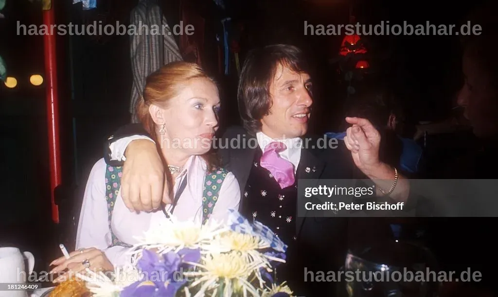 Panja Jürgens und Udo Jürgens feiern seinen 40. Geburtstag in München.
