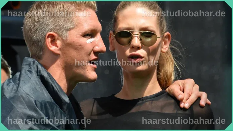 Bastian Schweinsteiger und Silva Kapitanova bei einem gemeinsamen Spaziergang.