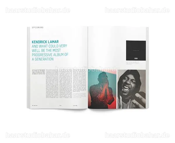 Designbeispiele von Fader Magazine, das Shivon Zilis präsentiert.